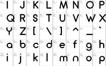 Arciform font