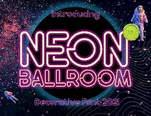 Neon Ballroom font