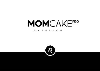 Momcake Geometric font