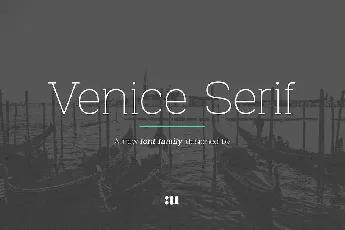 Venice Serif font