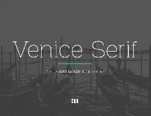 Venice Serif font