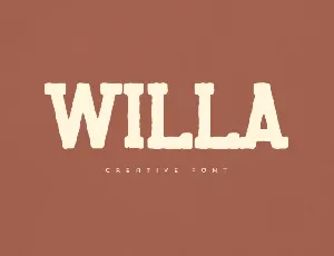 Willa font