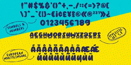 Break Snooze font