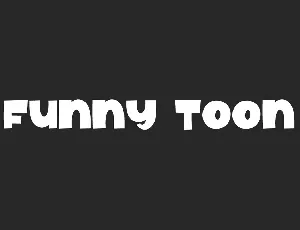 Funny Toon Demo font