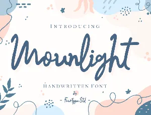 Mounlight font