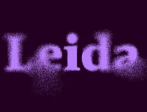 Leida Family font