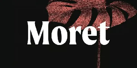 Moret Family font