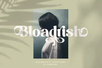 Bloadrish font