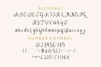 Callion Calligraphy font