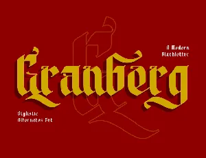 Granberg font