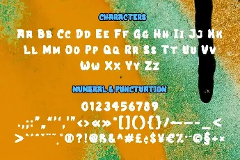 ANGOMBE font