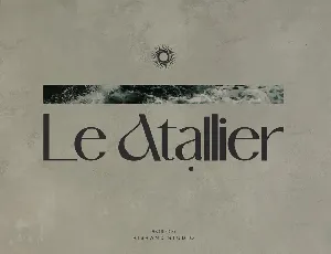 Le Atallier font