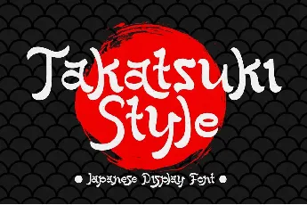 Takatsuki Style font