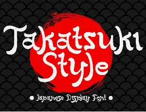 Takatsuki Style font