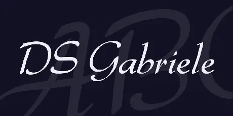 DS Gabriele font