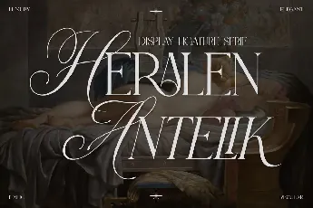 Heralen Antelik font