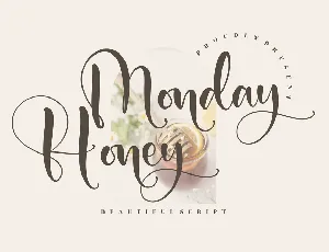 Monday Honey font