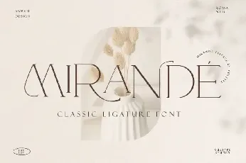 Mirande Serif font