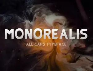 Monorealis Sans Serif font