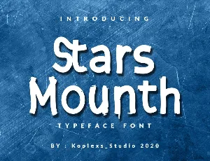 Stars Mounth font