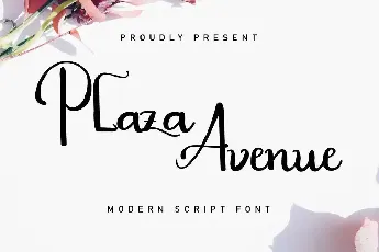 Plaza Avenue Demo font