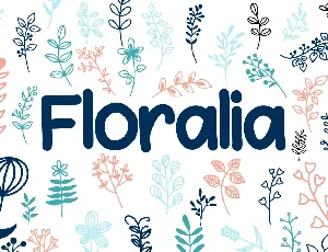 Floralipart2 font