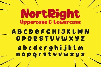 Nort Right font