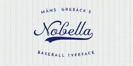 Nobella PERSONAL USE ONLY font