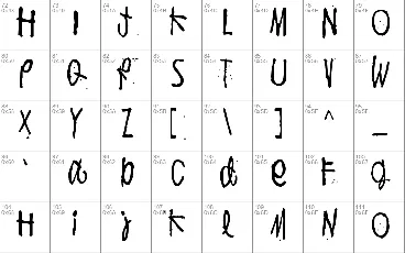 Puoli-ihminen font