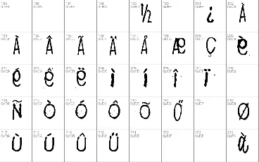 Puoli-ihminen font