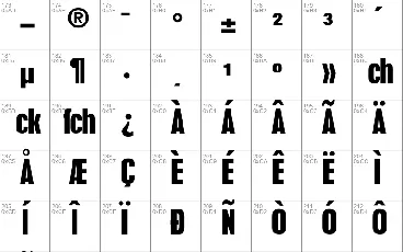 DS Holzschrift font