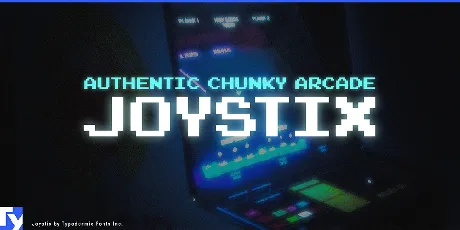 Joystix font