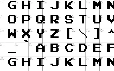 Joystix font