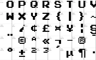 Joystix font