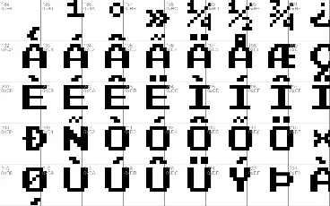 Joystix font