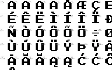 Joystix font