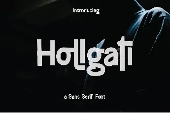 Hollgati font