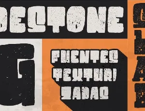 Destone Display font