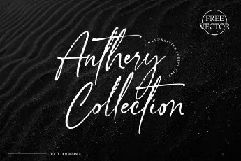 Anthery Collection Script font