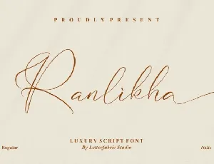 Ranlikha font