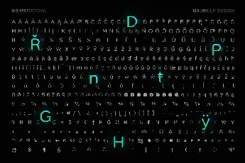 BD Megatoya font