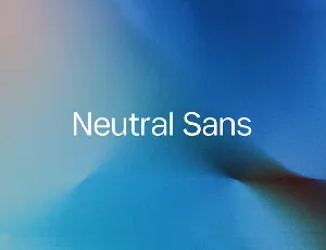 Neutral Sans Family font