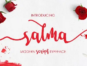 Salma Free font