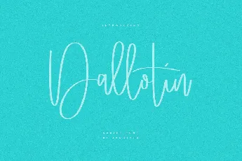 Dallotin font