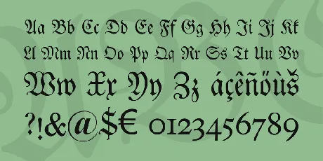 DS Luthersche font