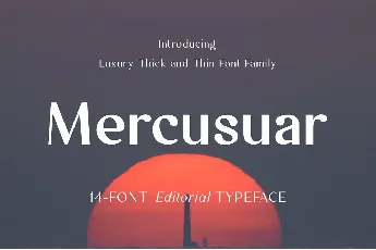 Mercusuar font