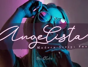 Angelista font