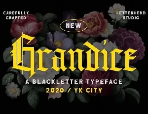 Grandice Blackletter font