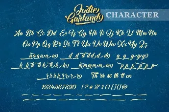 Jodie Garland Script font