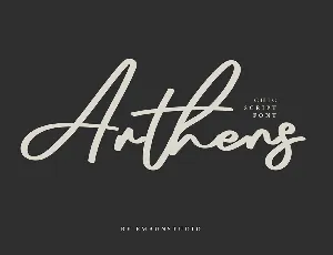 Arthens Luxury font
